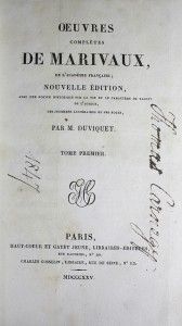 Oeuvres Completes de Marivaux Complete Works of Marivaux 9 Vols