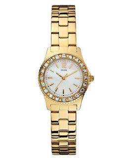 GUESS Watch, Womens Gold Tone Bracelet 38mm U0025L2   All Watches