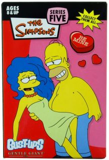 The Simpsons Bust UPS Valentine 5 Marge and Homer