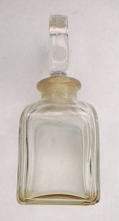 Perfume Bottle Blown Glass Old French Replique Raphael