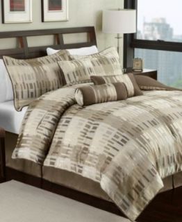 Chester 12 Piece Reversible Comforter Sets   Bed in a Bag   Bed & Bath