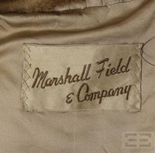 Marshall Field Company Light Brown Mink Stole
