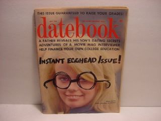 Magazine DATEBOOK For Aware Teenagers Only MAY 1963 MARTA KRISTEN