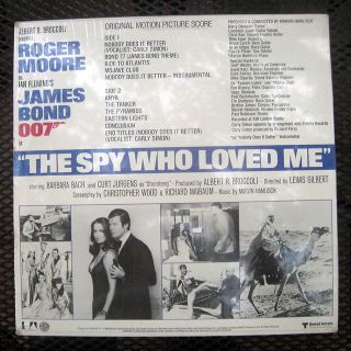 Marvin Hamlisch The Spy Who Loved Me Score Soundtrack UA LA774 H 007