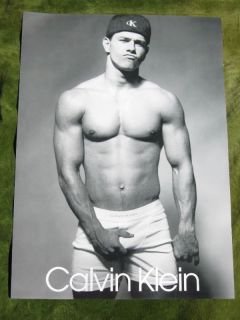 Marky Mark Wahlberg Calvin Klein Promo Poster Gay Dirty