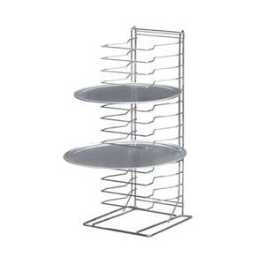 holds 15x 10 to 17 pans full line of pizza bakery pan racks available