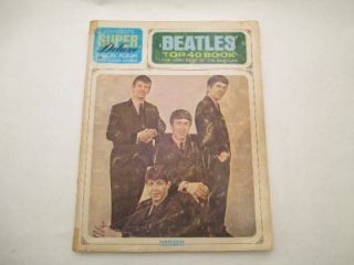 Vintage Beatles Top 40 Book Hansens Super Deluxe Song Music Book