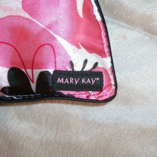 Mary Kay Pink Pashmina Shawl Wrap Satin Bag New