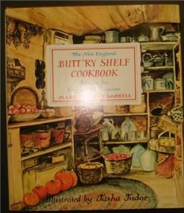 Ry Shelf Cookbook Mary Mason Campbell Tasha Tudor Buttery M