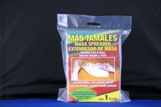 Mexican Tamale Corn Husk Masa Spreader Extendedor de Masa White