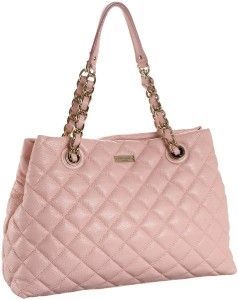 Kate Spade Maryanne Gold Coast Pink Shimmer Leather Handbag Purse RARE