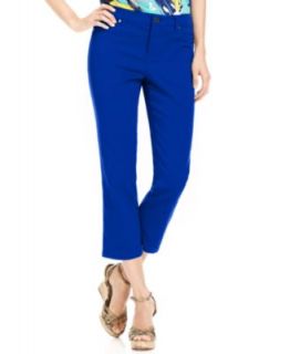 Style&co. Pants, Cuffed Cropped Cargo   Womens Pants
