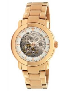 Kenneth Cole New York Watch, Womens Automatic Rose Gold Plated