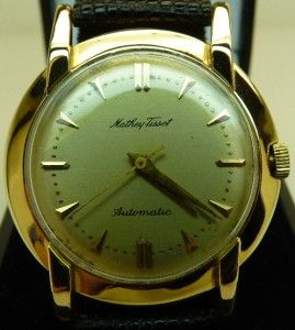 Vintage Mathey Tissot 14k Automatic Watch