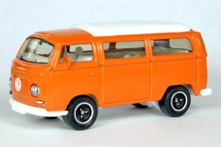 2008 Matchbox Volkswagen T2 Bus Orange