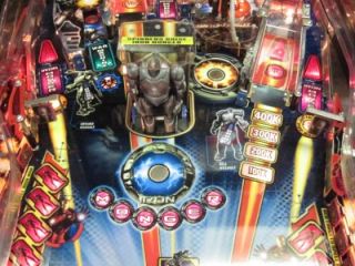 2010 Stern Iron Man Arcade Pinball Machine New in Box NIB Great