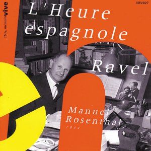 Espagnole Rosenthal Orchestre Nationale Maurice Ravel Audio CD