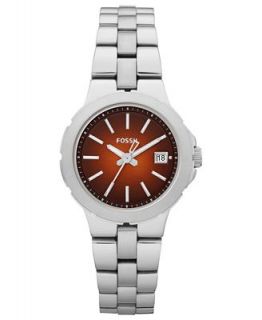 Fossil Watch, Womens Sylvia Stainless Steel Bracelet 28mm AM4406