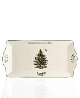 Spode Serveware, Christmas Tree Christmas Goodies Platter