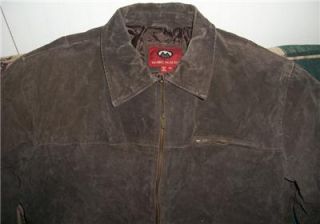Marc Mattis New Mens Leather Coat Jacket SZ XL Dark Brown NWT (Peebles