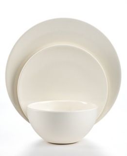 QSquared Dinnerware, Moon Ivory Solid Melamine Collection