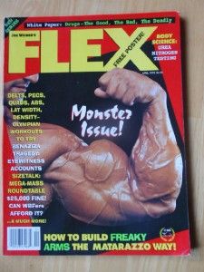 Flex Bodybuilding Muscle Magazine Mike Matarazzo 4 93