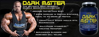 MHP Dark Matter 2 64lbs Post Workout Muscle Growth Accelerator Pick