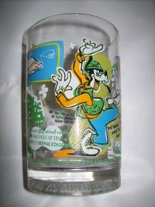 McDonalds Disney Collectible Drink Glass Simba Goofy Mowgli More #0112