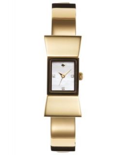 kate spade new york Watch, Womens Carlyle Gold tone Stainless Steel