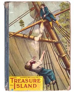 Vintage Treasure Island Illustrated McLoughlin Bros