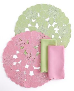 Homewear Table Linens, Hydrangea Scatter Placemat & Napkin Collection