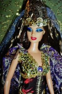 Greek Goddess Medea Sorceress Golden Fleece OOAK Barbie Doll Beauty