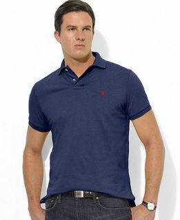 Polo Ralph Lauren Polo Shirts, Classic Fit Solid Mesh Polo   Mens