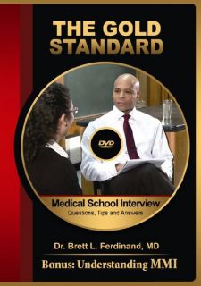 your bonus medical school interview dvd