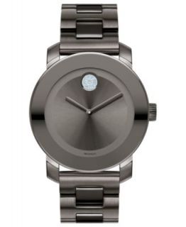 Movado Watch, Mens Swiss Quadro Stainless Steel Bracelet 38mm 0606478