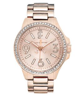 Juicy Couture Watch, Womens Jetsetter Rose Gold Tone Stainless Steel