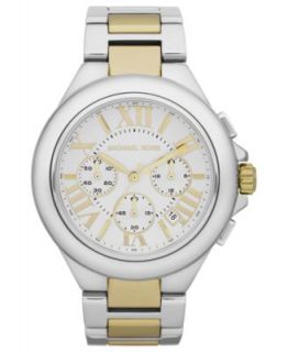 DKNY Watch, Womens Chronograph Two Tone Stainless Steel Bracelet 38mm