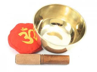 New Meditation Grade F Chakra Tibetan Singing Bowl 5 5 F794X Retail $