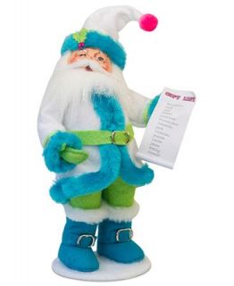 Annalee Collectible Figurine, Winter Whimsy Santa