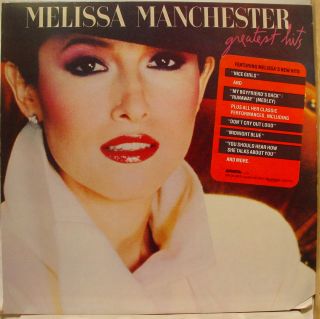 Melissa Manchester Greatest Hits LP Promo VG Al 9611