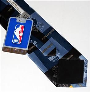 NBA Memphis Grizzlies Team Cravat Ascot Necktie Tie New