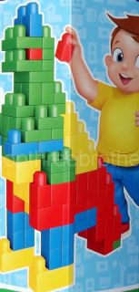 140 piece Mega Bloks Tube Toy Construction Building Blocks Set Age 1