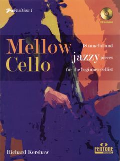 Mellow Cello Book CD 18 Tuneful Jazz Pieces Beginner