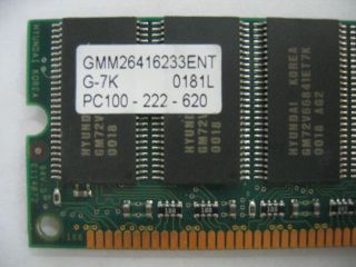 Hyundai GMM26416233ENT G 7K PC100 128MB SDRAM DIMM