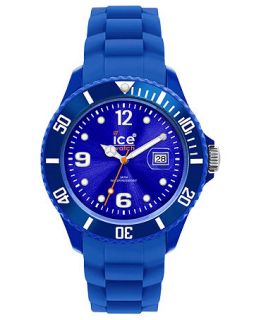 Ice Watch Watch, Mens Sili Forever Blue Silicone Strap 48mm 101965