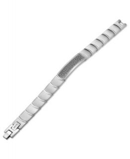 Mens Stainless Steel Bracelet, Ion Plated Titanium Bracelet