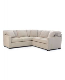 Fabric Sectional Sofa, 2 Piece (Loveseat & Sofa) 96W X 95D X 38H