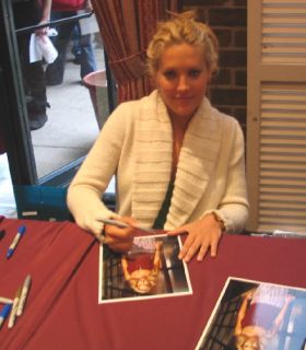 Mercedes McNab as Harmony Buffy Angel Autograph 2