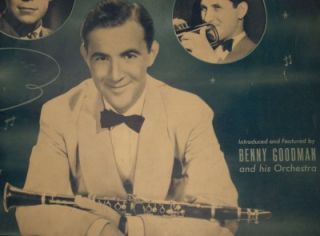 Old 1939 and The Angels Sing Sheet Music Benny Goodman