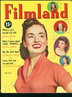 Filmland 1950 March 3 Ann Blyth Gene Autry Mel Torme FN VF
